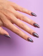 Semilac UV Hybrid Galaxy Flash gelový lak na nehty s použitím UV/LED lampy odstín 828 Grey Holo 7 ml