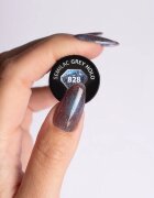 Semilac UV Hybrid Galaxy Flash gelový lak na nehty s použitím UV/LED lampy odstín 828 Grey Holo 7 ml