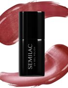 Semilac UV Hybrid Gloss GALA gelový lak na nehty s použitím UV/LED lampy odstín 662 Rosé Gloss 7 ml