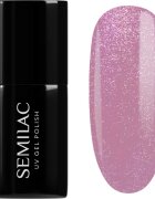 Semilac UV Hybrid Shimmer gelový lak na nehty odstín 319 Shimmer Dust Pink 7 ml