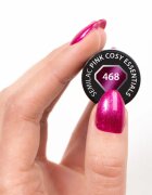 Semilac UV Hybrid Silk Effect gelový lak na nehty s použitím UV/LED lampy odstín 468 Pink Cosy Essential 7 ml
