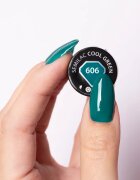 Semilac UV Hybrid Winter Collection gelový lak na nehty s použitím UV/LED lampy odstín 606 Cool Green 7 ml