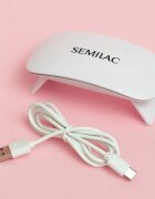 Semilac UV LED Lamp 6W LED lampa pro úpravu gelových nehtů 6 W 1 ks