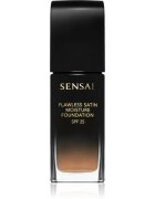 Sensai Flawless Satin Moisture Foundation tekutý make-up SPF 25 odstín 206 Brown Beige 30 ml