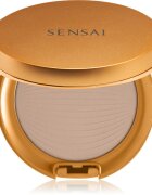 Sensai Silky Bronze Natural Veil Compact kompaktní pudrový make-up pro rozjasnění a vyhlazení pleti odstín SC03 Medium 8.5 g