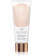 Sensai Silky Bronze ochranný krém na obličej proti slunečnímu záření SPF 50+ 50 ml