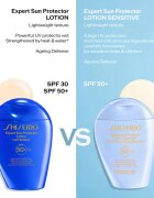 Shiseido Expert Sun Protector Lotion Sensitive SPF50+ ochranné mléko pro citlivou pokožku SPF 50+ 150 ml