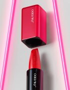Shiseido Makeup Technosatin gel lipstick saténová rtěnka odstín 416 Red Shift 4 g