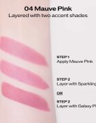 Shiseido Technosatin Pink saténová rtěnka odstín 04 Mauve Pink 3.3 g