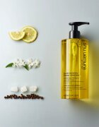 Shu Uemura Deep Cleanser Pure Serenity hloubkově čisticí šampon pro mastné vlasy a vlasovou pokožku 400 ml