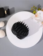 Sister Young Aura Shampoo Brush masážní kartáč na vlasy a vlasovou pokožku Black 1 ks