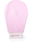 Sister Young NOVA Exfoliating Glove peelingová rukavice na tělo Pink 1 cps