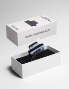 Sister's Aroma Metal Hair Clip Maxi skřipec do vlasů barva Dark Blue 1 ks