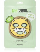 Skin79 Animal For Angry Cat plátýnková maska s hydratačním a zklidňujícím účinkem 23 g