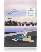 Skin79 Seoul Girl's Beauty Secret plátýnková maska se zklidňujícím účinkem 20 g