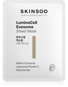SKINSOO LuminaCell Exosome Sheet Mask rozjasňující plátýnková maska 22 g