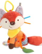 Skip Hop Bandana Buddies Fox aktivity hračka s kousátkem pro děti od narození 0m+ 1 ks