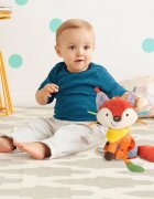 Skip Hop Bandana Buddies Fox aktivity hračka s kousátkem pro děti od narození 0m+ 1 ks