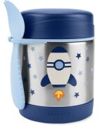 Skip Hop Spark Style Rocket jídelní sada pro děti 3 y+