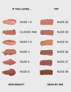 SKKN BY KIM Make-up Soft Matte Lip Color matná rtěnka odstín NUDE 09 2.4 ml