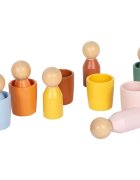 Small foot Montessori sada hraček ze dřeva 12m+ 12 ks