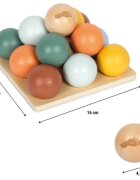 Small foot Montessori Sorting Game with Balls třídicí hra 12m+ 15 ks