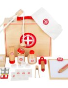 Small foot Wooden Doctor’s Kit sada hraček ze dřeva 3 y+ 24 ks