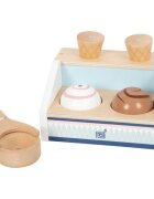 Small foot Wooden Ice Cream Stand Fresh sada hraček pro děti 3 y+ 1 ks