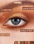 Smashbox Always On Mood Board Eye Shadow Palette paletka očních stínů odstín Fiery Vibes 68 g