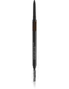 Smashbox Brow Tech Matte Pencil automatická tužka na obočí s kartáčkem odstín Dark Brown 0.09 g