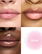 Smashbox Halo Plump + Glow Lip Gloss hydratační lesk na rty pro objem rtů odstín Beam 4.6 ml