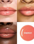 Smashbox Halo Plump + Glow Lip Gloss hydratační lesk na rty pro objem rtů odstín Energy 4.6 ml