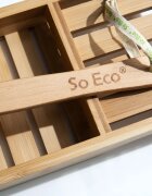So Eco Long Handle Shower Pouf mycí houba na tělo s prodlouženou rukojetí 1 ks