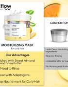 so!flow Curly Hair Nourishing Mask výživná maska pro kudrnaté vlasy 400 ml