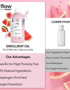 so!flow High Porosity Hair Emollient Oil hydratační olej pro lámavé a namáhané vlasy 150 ml