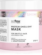 so!flow High Porosity Hair Protein-Emollient Mask posilující maska pro lámavé a namáhané vlasy 400 ml