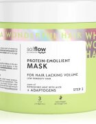 so!flow Low Porosity Hair Protein-Emollient Mask maska pro vlasy bez objemu 400 ml