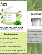 so!flow Low Porosity Hair Protein-Emollient Mask maska pro vlasy bez objemu 400 ml