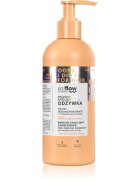 so!flow Medium Porosity Hair Protein-Emollient Conditioner hydratační a uhlazující kondicionér proti krepatění 400 ml