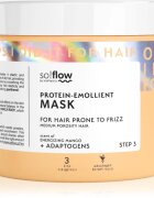 so!flow Medium Porosity Hair Protein-Emollient Mask maska na vlasy proti krepatění 400 ml