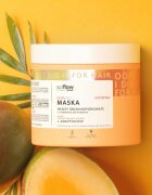 so!flow Medium Porosity Hair Protein-Emollient Mask maska na vlasy proti krepatění 400 ml