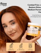so!flow Medium Porosity Hair Protein-Emollient Mask maska na vlasy proti krepatění 400 ml