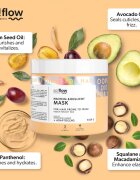 so!flow Medium Porosity Hair Protein-Emollient Mask maska na vlasy proti krepatění 400 ml