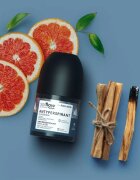 so!flow Men Antiperspirant antiperspirant roll-on pro muže Aloe scent of Grapefruit and Sandalwood 50 ml