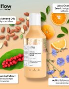 so!flow Sensual Moisturizing Shower Milk tělové mléko Orange With Cardamom 400 ml
