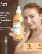 so!flow Sensual Shower Oil sprchový olej pro suchou pokožku Orange with Cardamom 400 ml