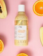 so!flow Smoothing Shower Shake sprchový gel pro všechny typy pokožky Papaya & Orange 400 ml