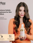 so!flow Smoothing Shower Shake sprchový gel pro všechny typy pokožky Papaya & Orange 400 ml