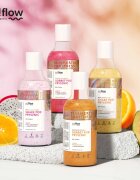 so!flow Smoothing Shower Shake sprchový gel pro všechny typy pokožky Pithaja & Pomegranate 400 ml
