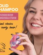 Soaphoria Hair Care Solid Shampoo organický tuhý šampon pro vlnité a kudrnaté vlasy 80 g